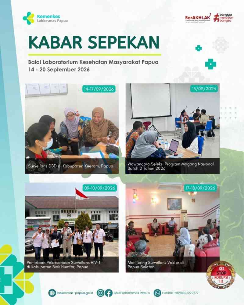 Kabar Sepekan Edisi Ketiga Bulan September 2026